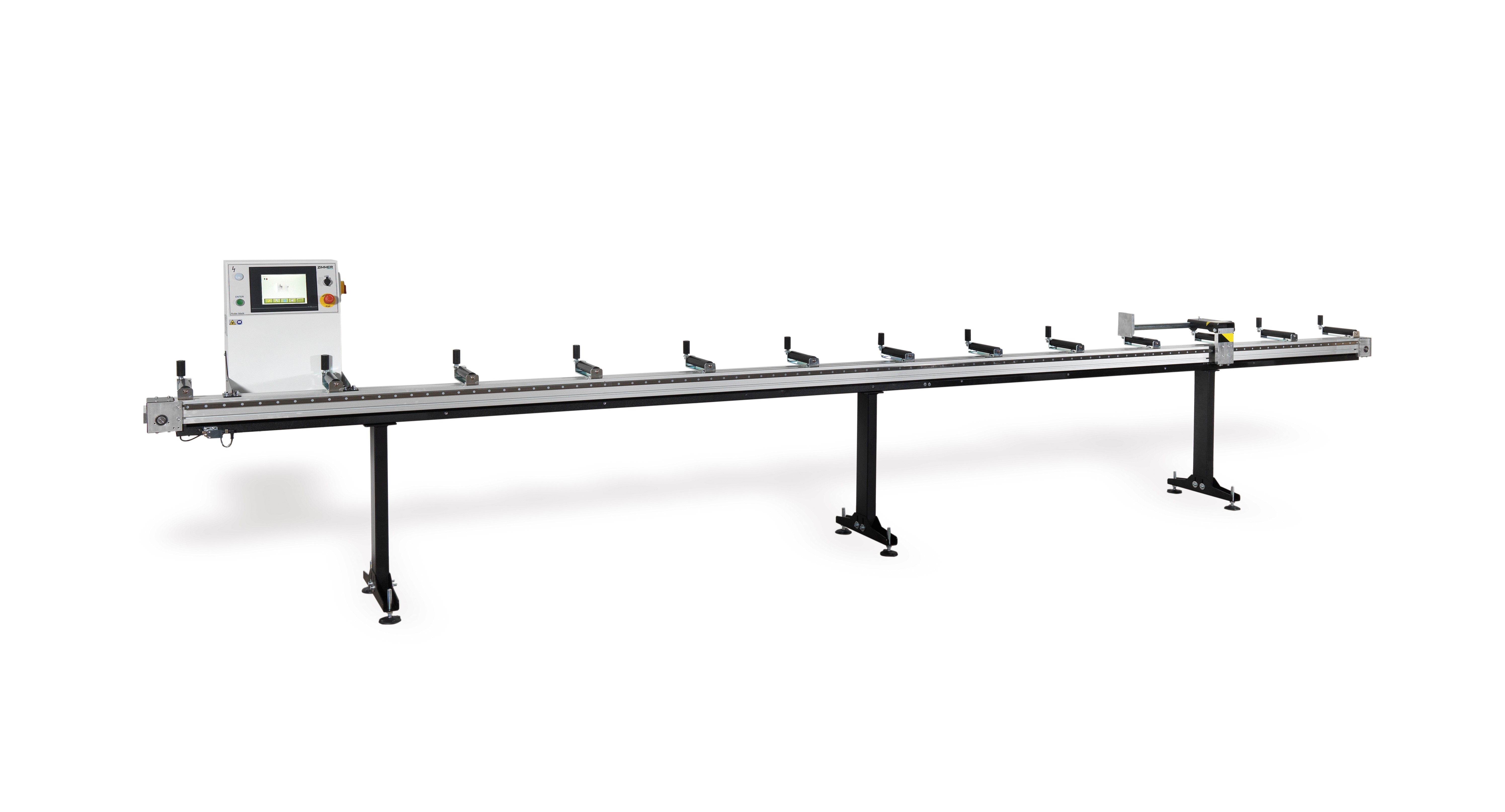 ZIMMER Profil NC-Abfuhrrollenbahn Bahnbreite 200 mm - Länge 3 Meter bis 6 Meter - inkl. Kunststofftragrollen ZIMMER Profil NC-Abfuhrrollenbahn Bahnbreite 200 mm - Länge 3 Meter bis 6 Meter - inkl. Kunststofftragrollen