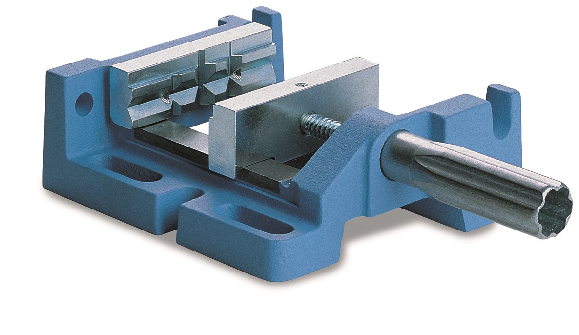 MAXION Maschinenschraubstock Typ MSW 100 Winkelausführung, Backenbreite 100 mm, Spannweite 85 mm, Gewicht 4,9 kg