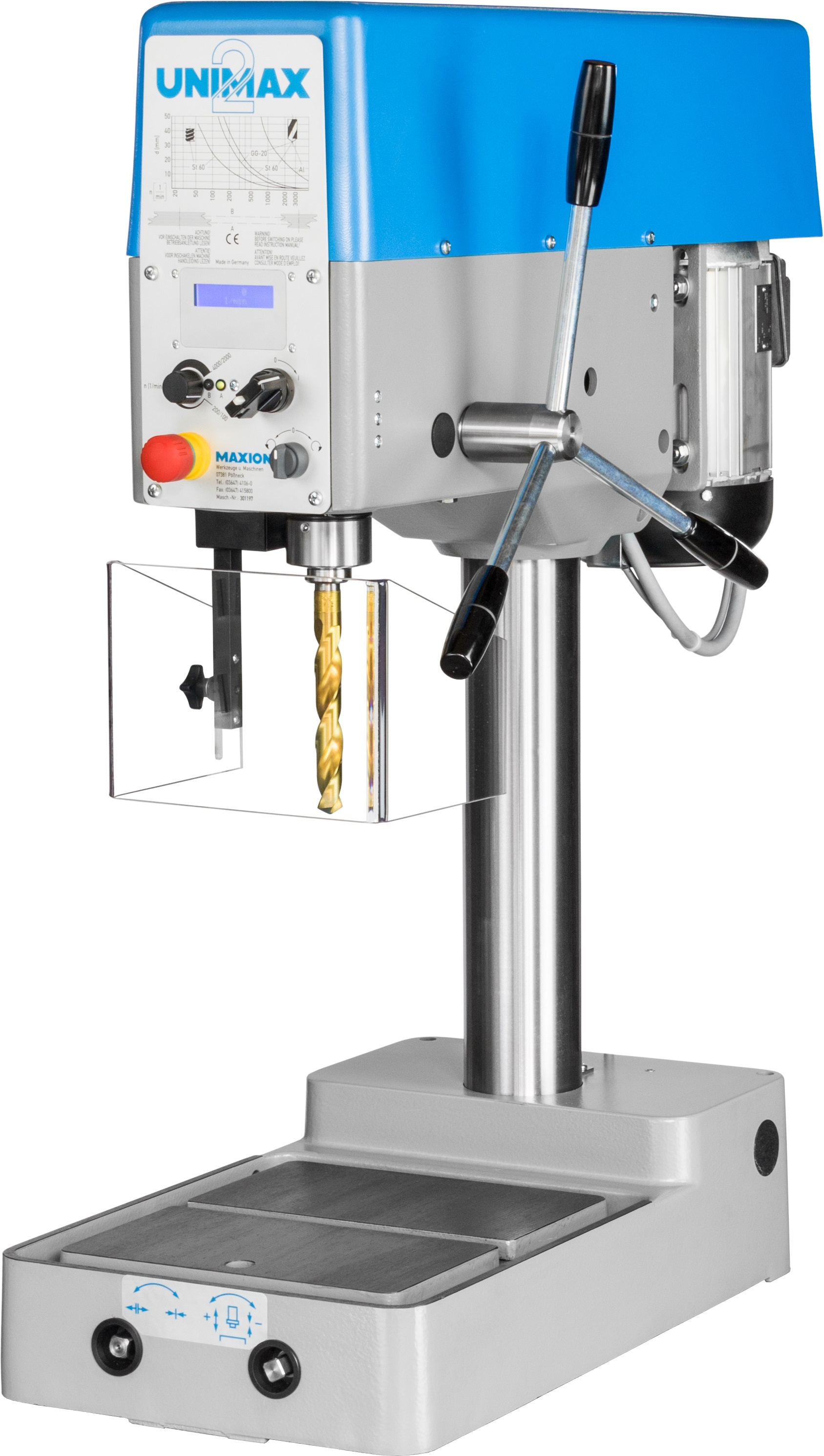 MAXION Tischbohrmaschine Modell UNIMAX 2T MAXION Tischbohrmaschine Modell UNIMAX 2T