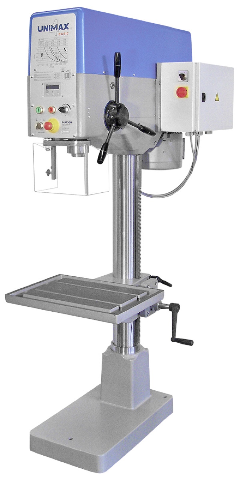 Universalbohrmaschine mit MK 4, Gewindeschneideinrichtung Vorschub 10-400 mm/min. stufenlos Universalbohrmaschine mit MK 4, Gewindeschneideinrichtung Vorschub 10-400 mm/min. stufenlos