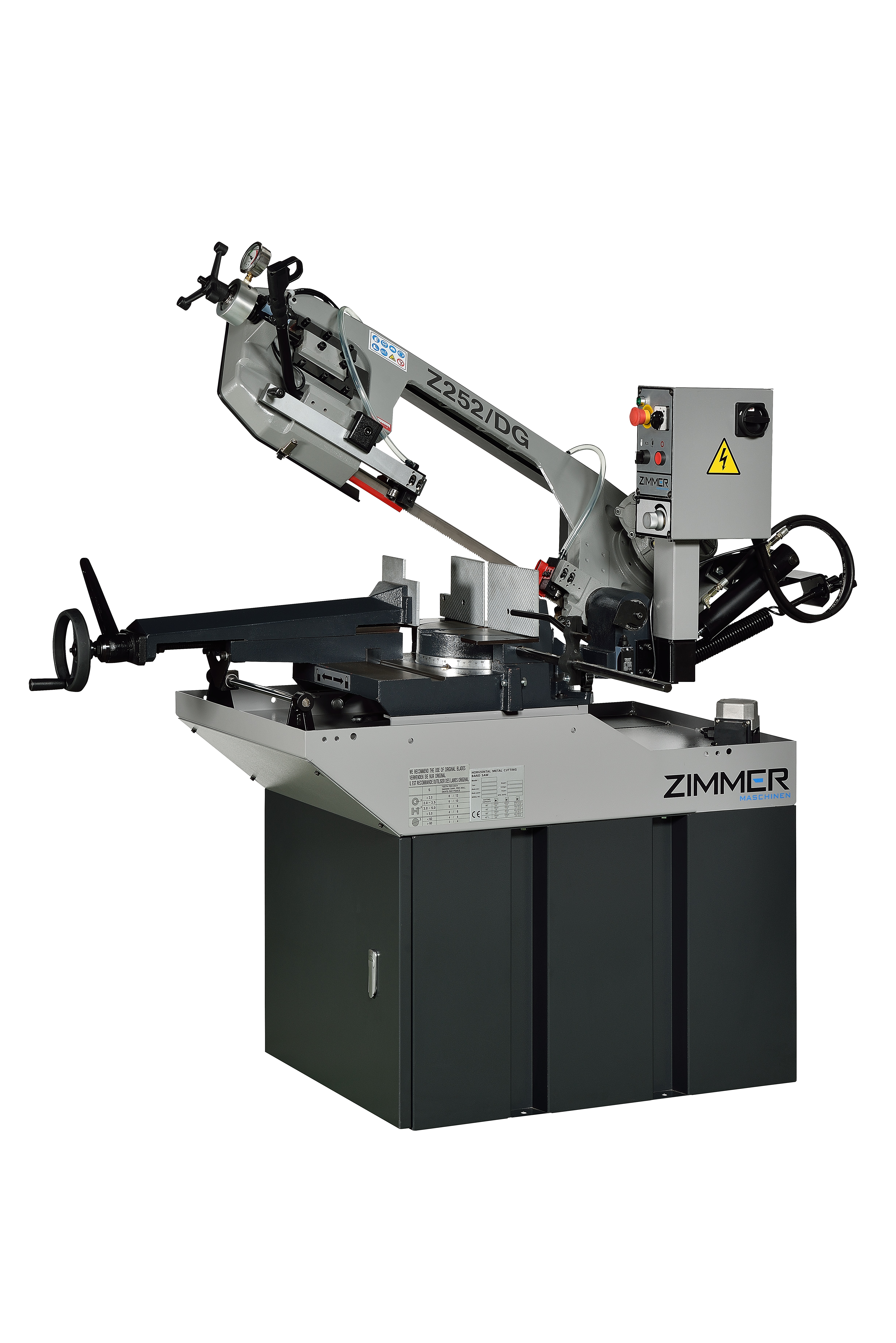 ZIMMER Metallbandsäge Z252/DG mit Doppelgehrung 