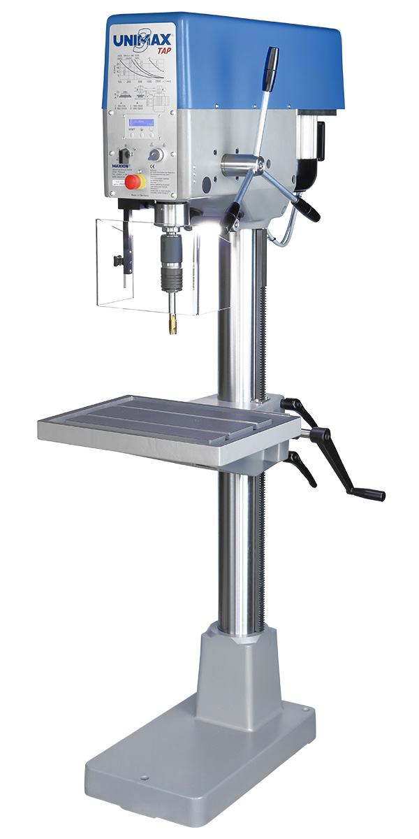 MAXION Säulenbohrmaschine UNIMAX 3 TAP mit Gewindeschneideinrichtung bis M20 MAXION Säulenbohrmaschine UNIMAX 3 TAP mit Gewindeschneideinrichtung bis M20