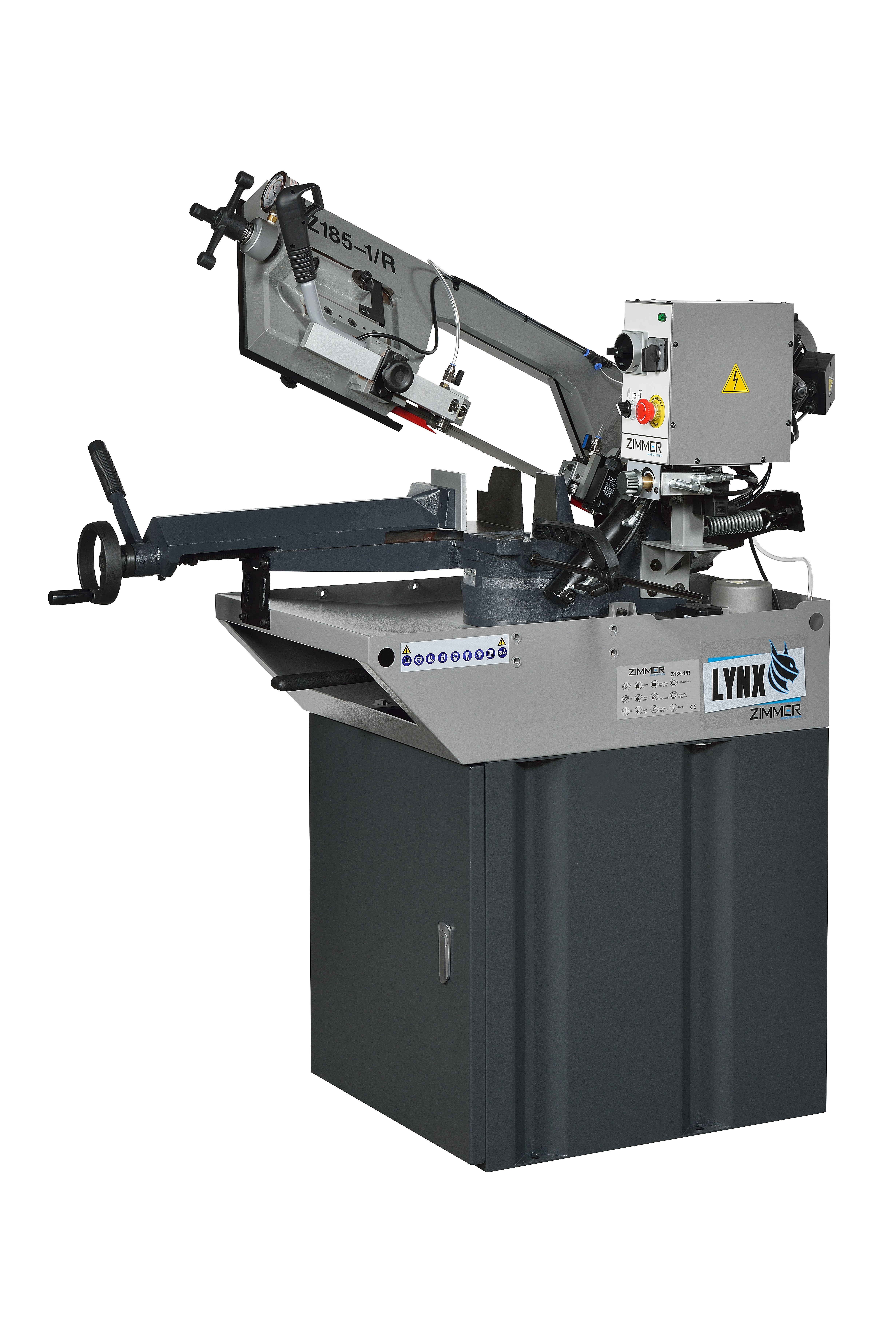 ZIMMER Metallbandsäge Z185-1/R stufenlos regelbar 30-75 1/min - 230V mit 2,35 kW, Gewicht 195 Kg, Bandmaß: 2.085x20x0,9 mm ZIMMER Metallbandsäge Z185-1/R stufenlos regelbar 30-75 1/min - 230V mit 2,35 kW, Gewicht 195 Kg, Bandmaß: 2.085x20x0,9 mm